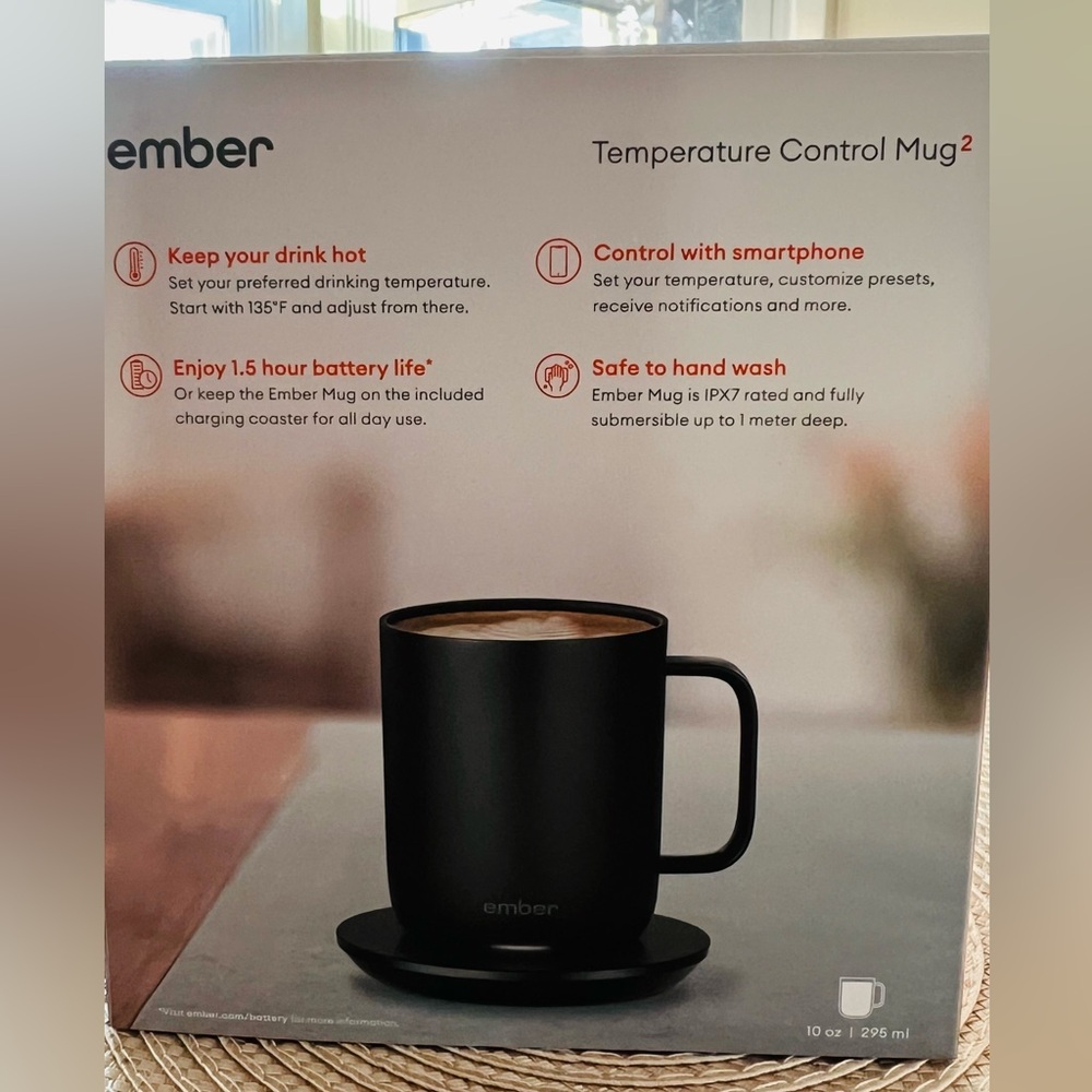 Ember Black Temperature Control Mug - Picture 2 of 5